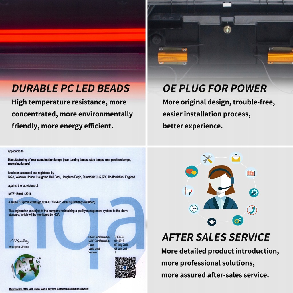 фото №12, Dodge challenger 2008-2014 лампа лампы задняя накладка тонированная europa led vland