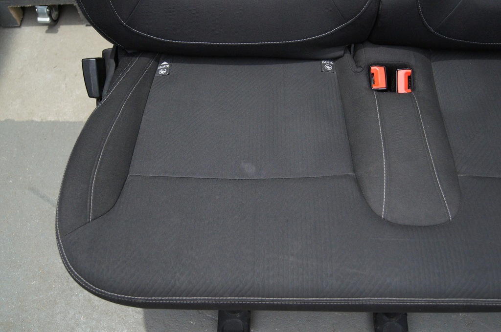 фото №7, Renault trafic iii сидіння лавка ii iii ряд dwa ряди