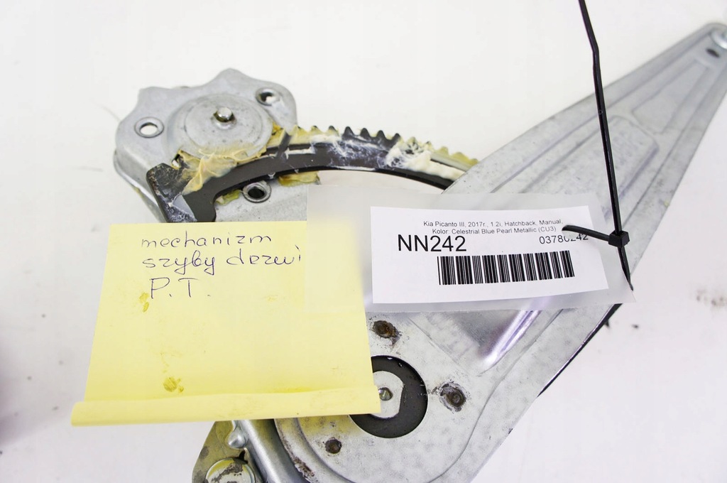 фото №5, Nn242 kia picanto iii механізм скло правий задня