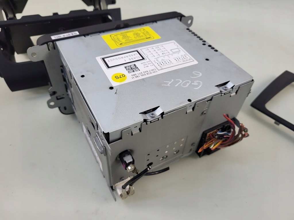 фото №13, Vw golf vi lift радіо екран монітор дисплей рамка штекер