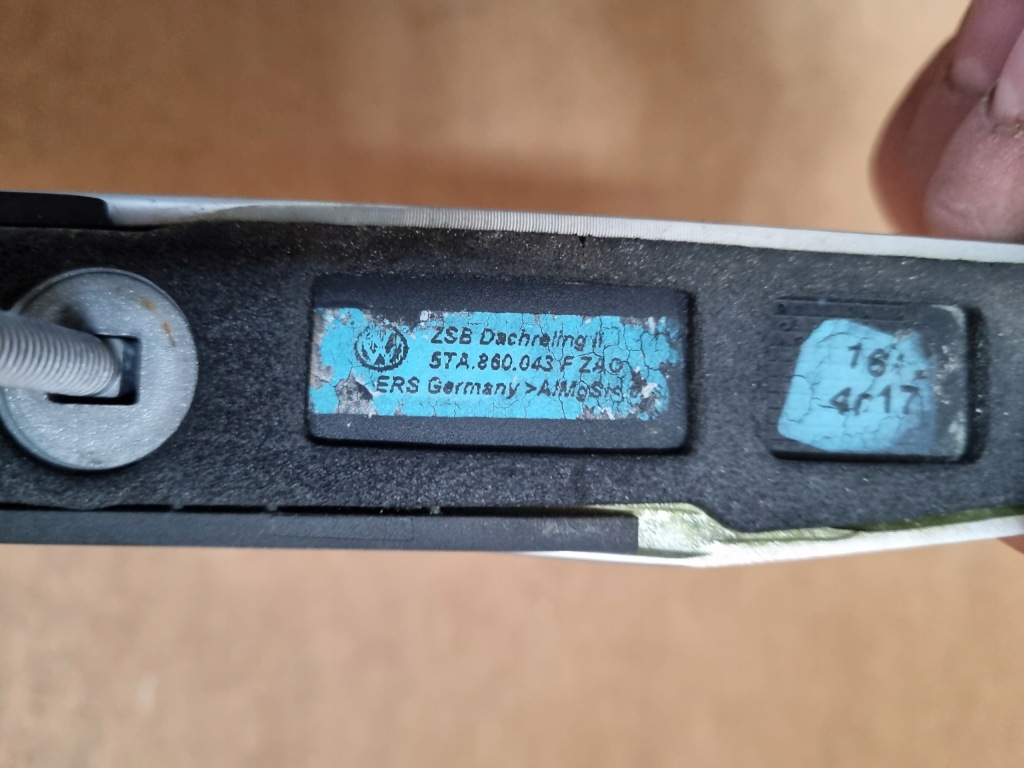 Купити Vw touran 5ta рейлінги дахові