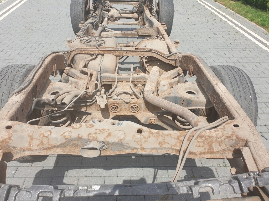 фото №2, Nissan pathfinder r51 2.5 dci рама без оснащения конструкция