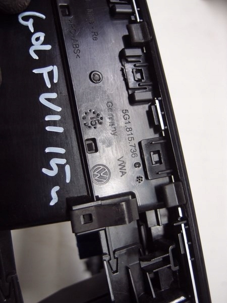 фото №12, Решётка обдув рамка кнопка vw golf vii kombi