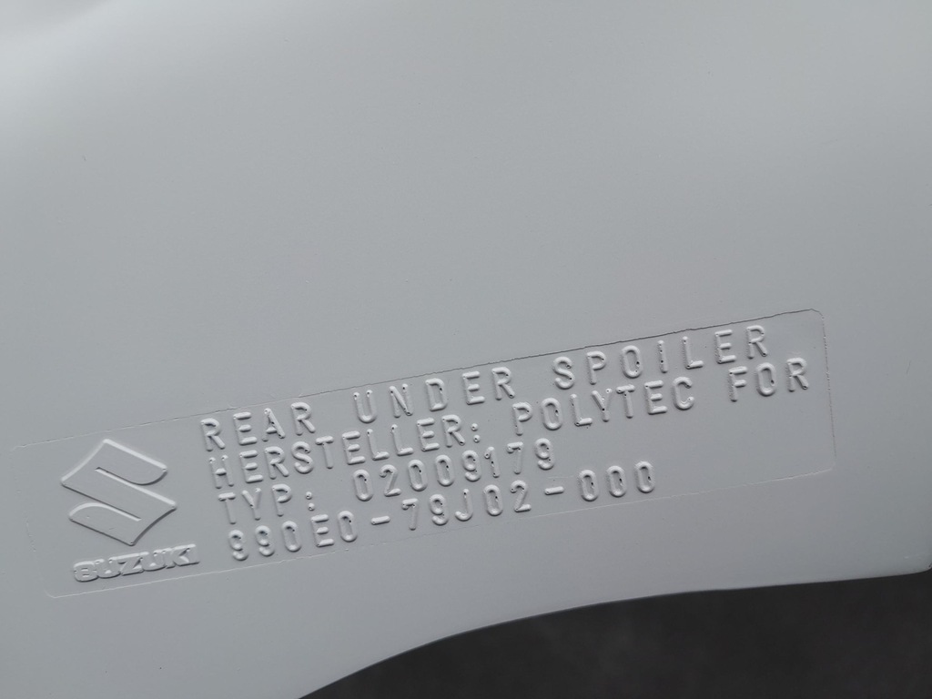 фото №7, Suzuki sx4 спойлер бампера задняя задний oryg