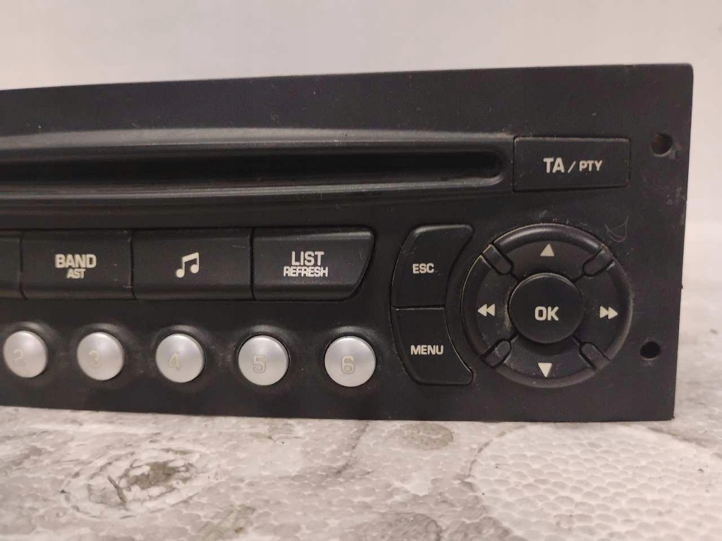 фото №3, Радио cd citroen c3 96643697xt