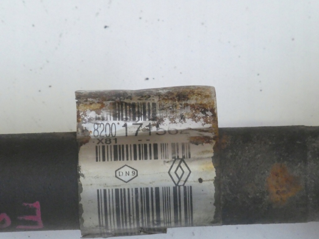 фото №3, Приводной вал правая передняя renault espace iv 1.9dci