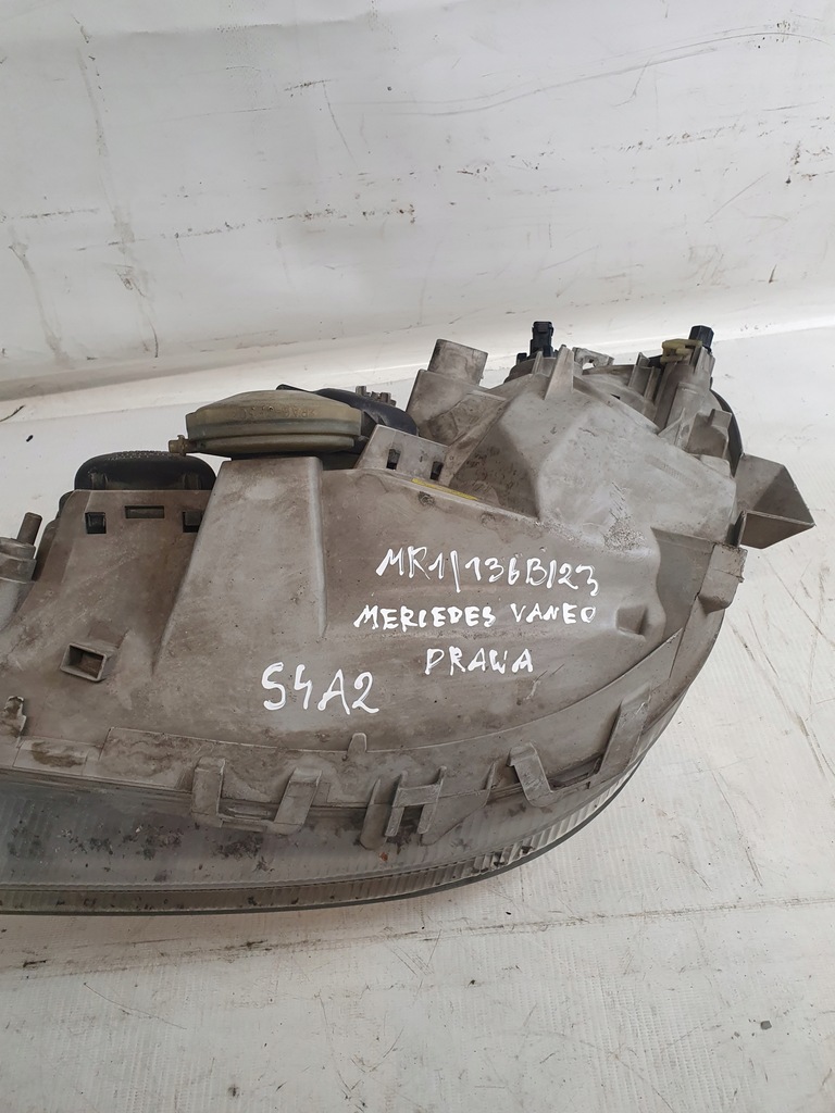 фото №9, Лампа правый перед mercedes vaneo w414 01-05r.
