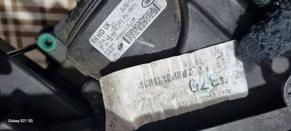 фото №10, Land rover evoque i 2011 лампа передняя правая anglik