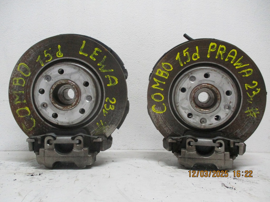 фото №6, Поворотний кулак поворотний кулак peugeot rifter opel combo e 23r 1,5d перед