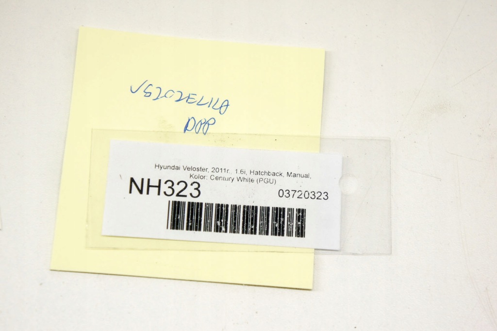 фото №5, Nh323 hyundai veloster прокладка стекло правый перед