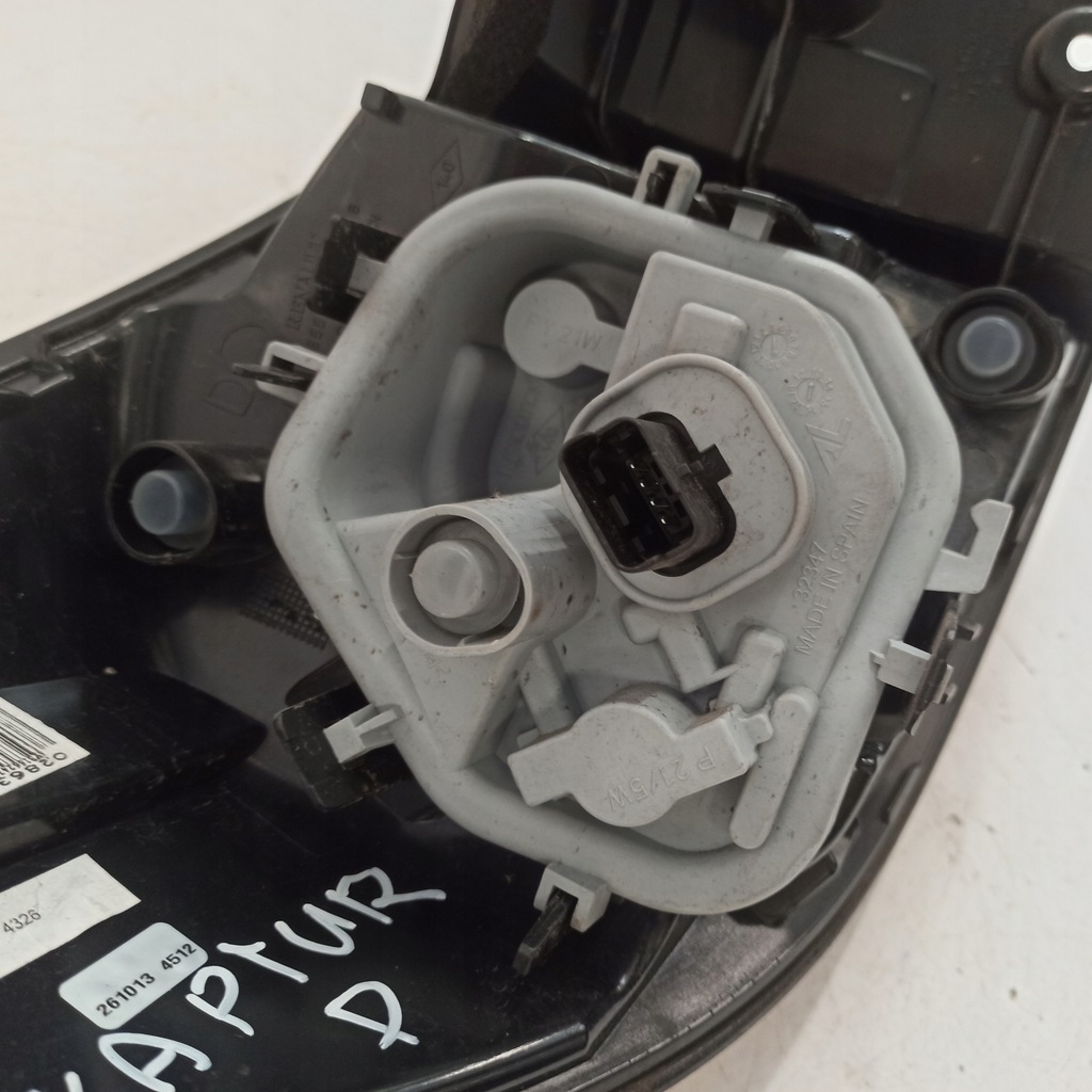 фото №14, Renault captur mk1 лампа правий задня 265502731r