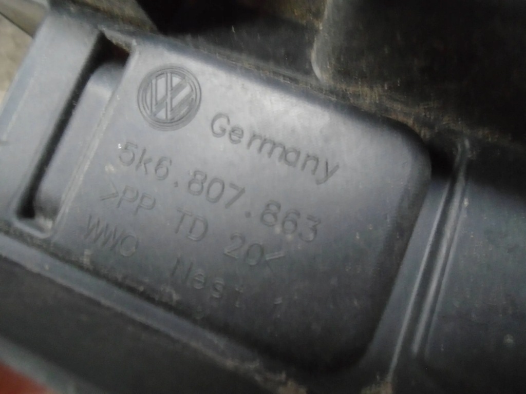 фото №6, Напрямна бампера задня комплект 5k6807863 vw golf vi 10-