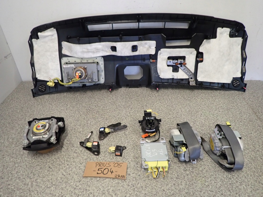 фото №10, Toyota prius ii 03- подушки безпеки повітряні набір eu