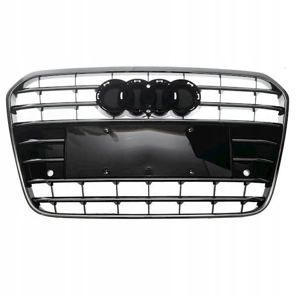 Купити Audi a6 c7 решітка радіатора решітка  срібляста середня хром
