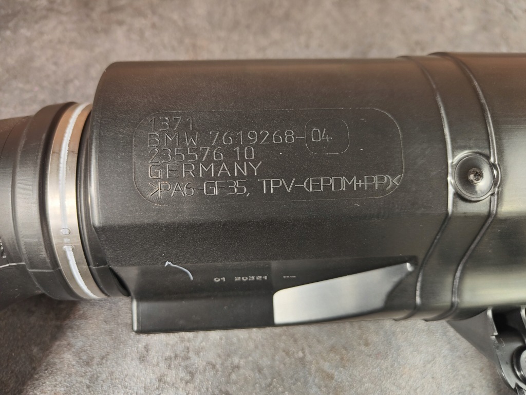 фото №6, Труба інтеркулер шланг повітря з резонатор bmw x1 f48 f39 mini f54