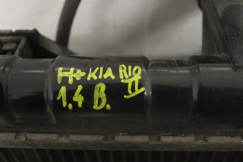 фото №4, Радиатор wody вентилятор kia rio ii 2005r- 1.4 b