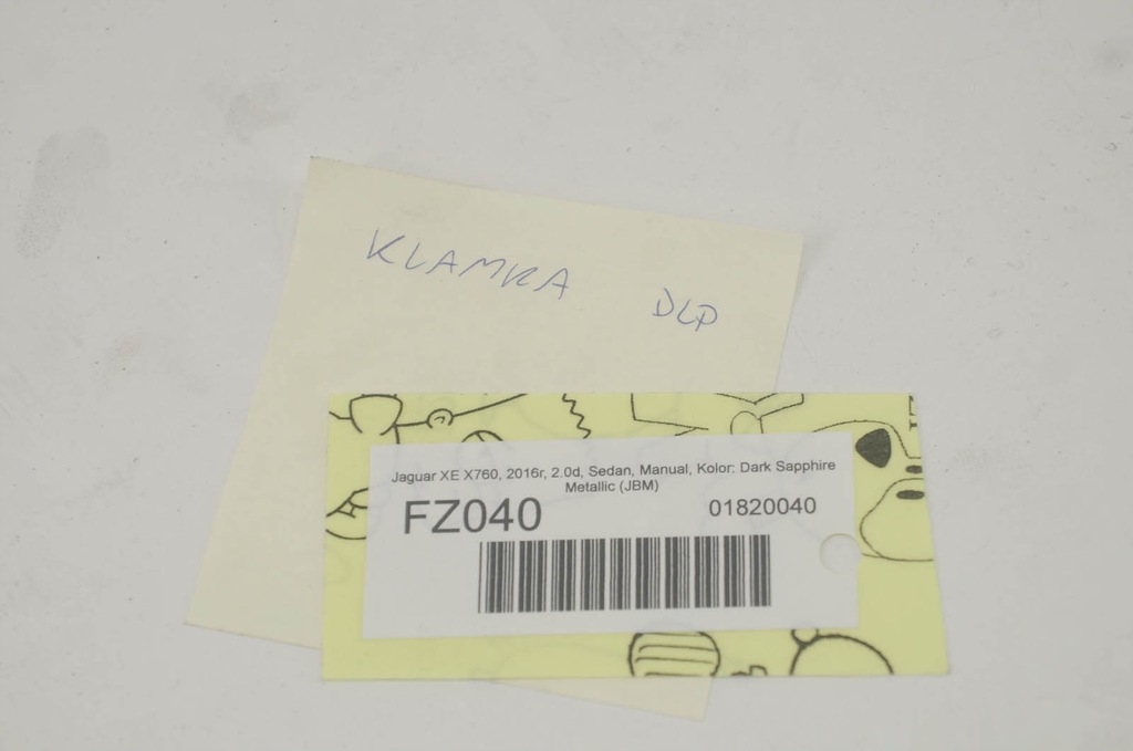 фото №7, Fz040 jaguar xe x760 ручка дверь левый перед kpl