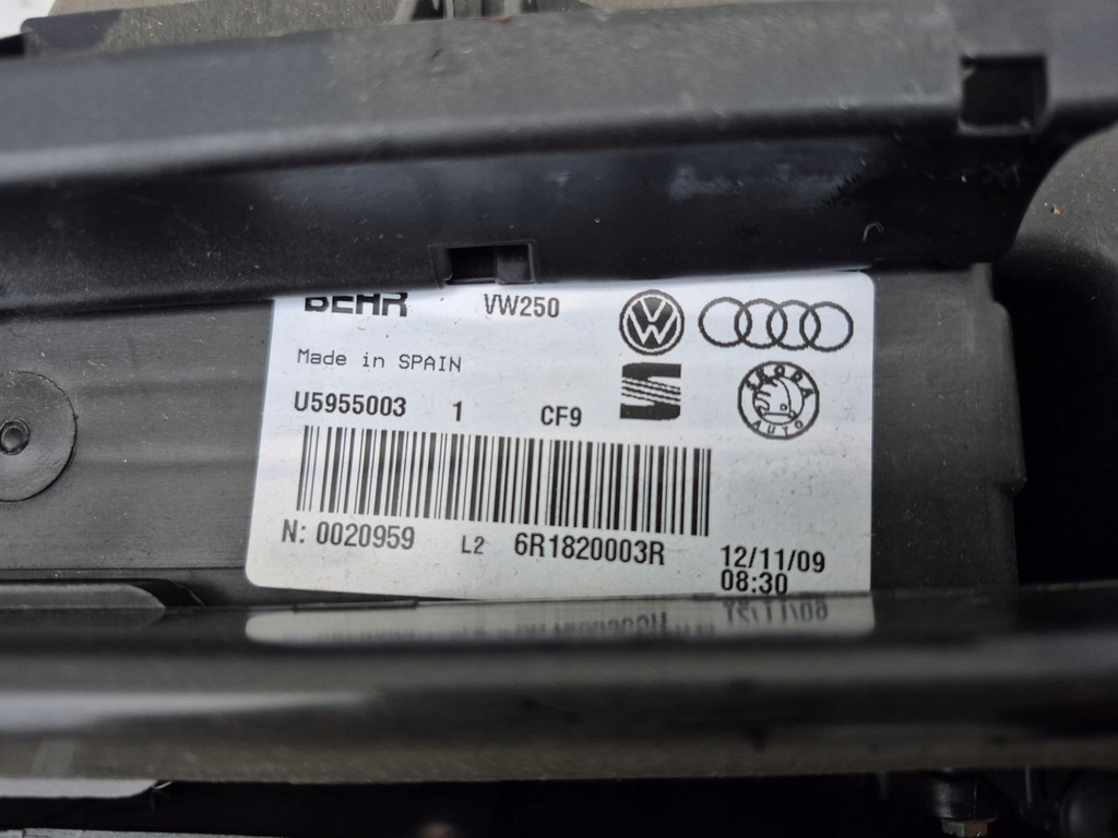 фото №5, Обігрівач kpl vw polo v 6r1820003r