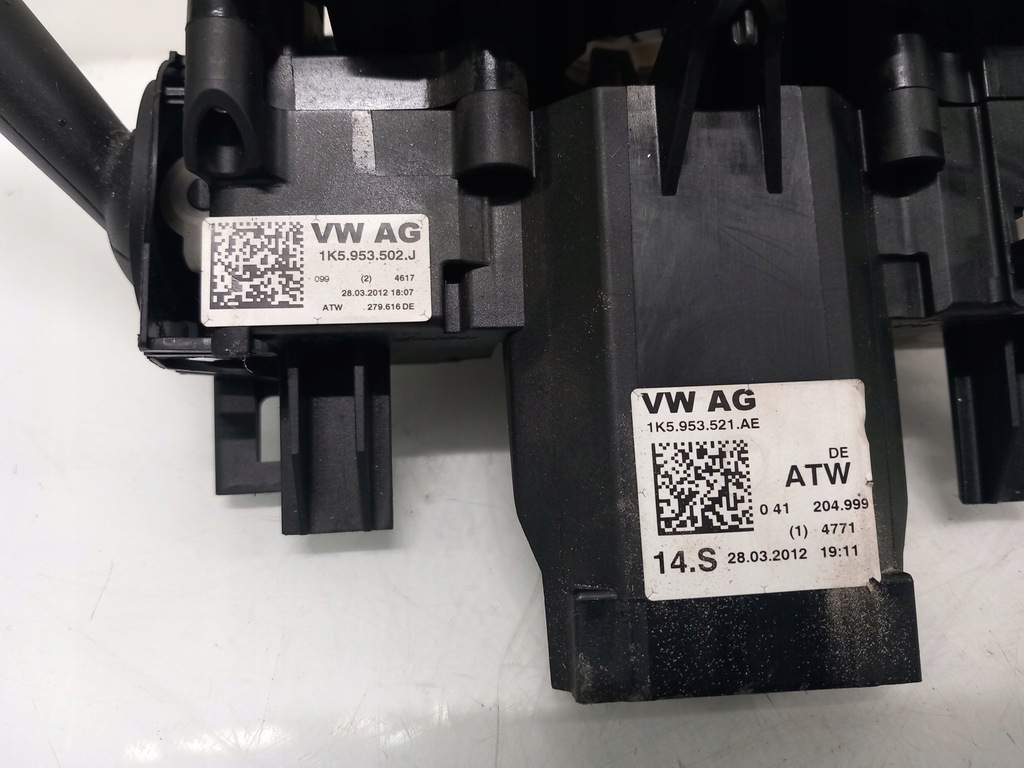 фото №7, Переключатели лента подушка безопасности датчик kąta поворота volkswagen jetta