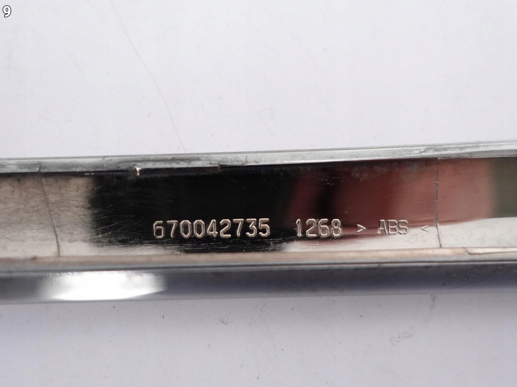 фото №10, Maserati ghibli 13- хром молдинг крышки задняя