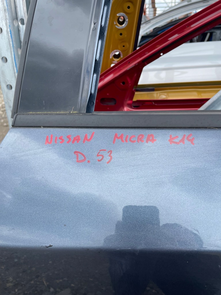 фото №7, Дверь левая задние nissan micra k14 левый задняя