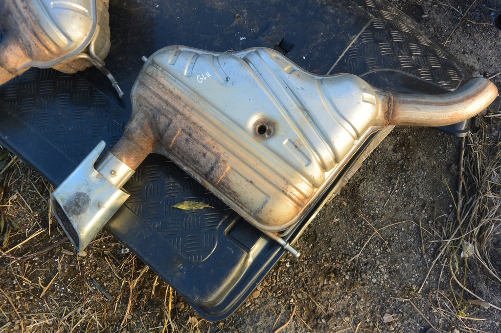 фото №9, Вихлоп гасник кінцевий mercedes-benz ml-klasa gl-klasa x164 w164 комплект