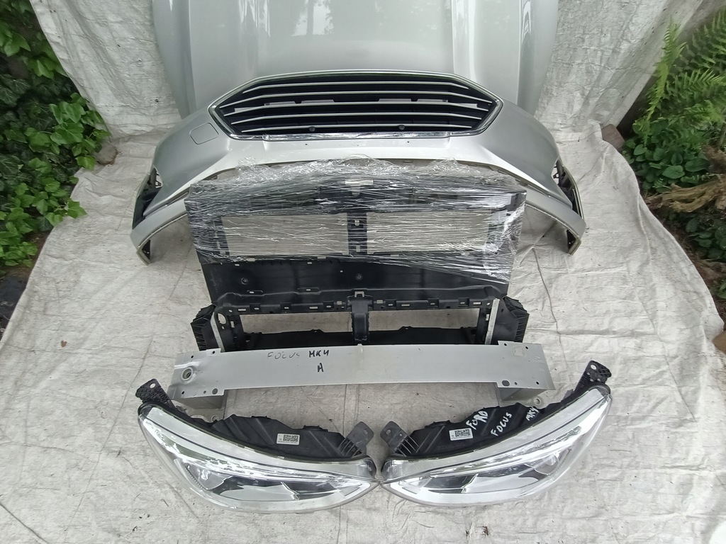 фото №5, Ford focus 4 iv mk4 набор запчасти кузовных капот балка бампер лампа