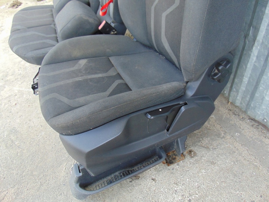 фото №10, Сидіння сидіння перед ford connect mk2 2+1 підголівники