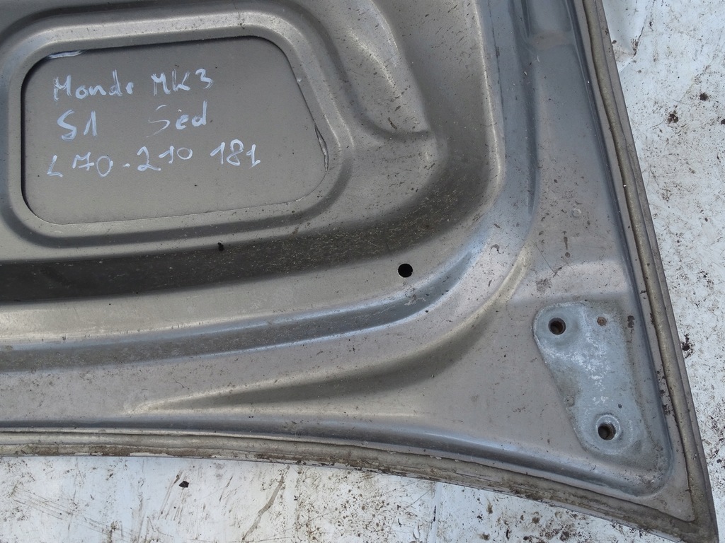 фото №10, Крышка багажника багажника ford mondeo mk3 sedan s1