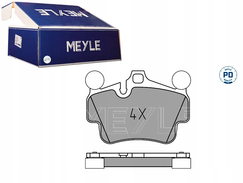 фото №15, Тормозные колодки ham. porsche t./p. 911 997 04-/cayman 04-