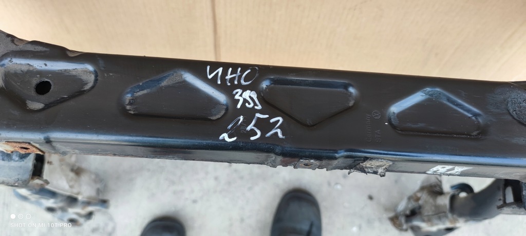 фото №14, Audi оригінальний номер 4h0399252 підрамник підрамник підвіска двигуна