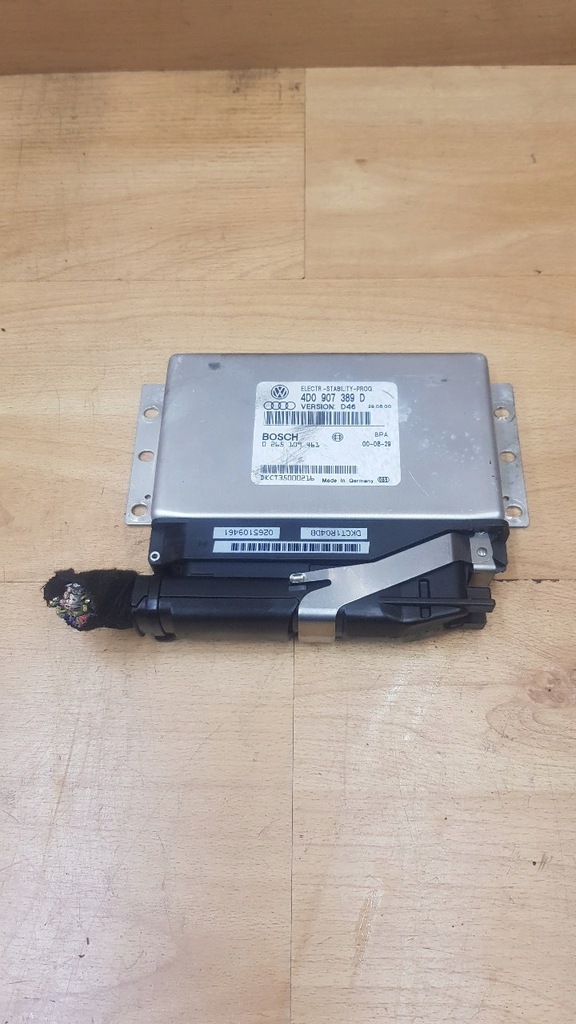 фото №1, Блок управления модуль esp audi a8 d2 lift 2.5 tdi