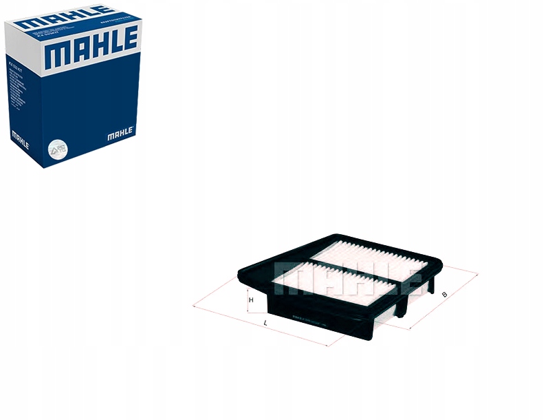 Купити Mahle фільтр повітря mah, lx 2835