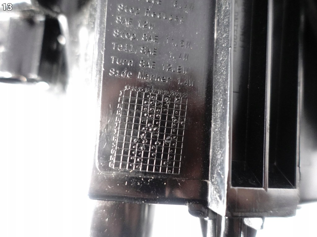 Porsche 718 cayman 982 982c boxster 16- фара led левая задний  европа черная Недорого