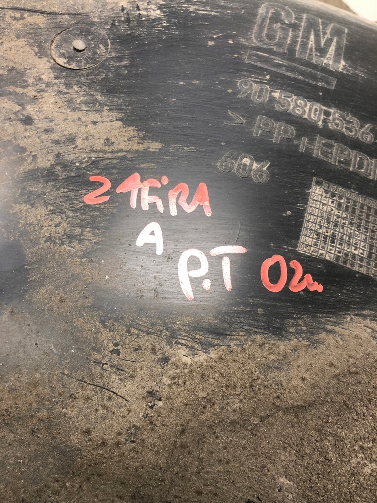 фото №7, Подкрылок правый задняя opel zafira a 90580536