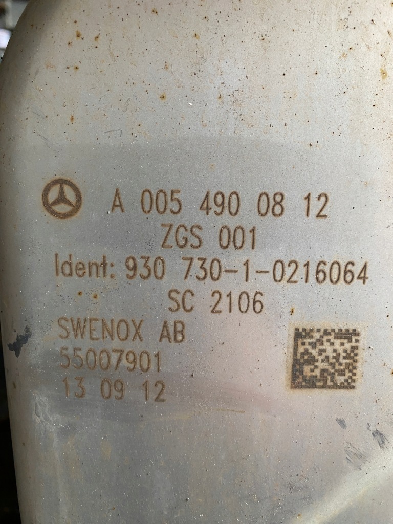 фото №3, Mercedes actros mp4- гасник, каталізатор, вихлоп, dpf