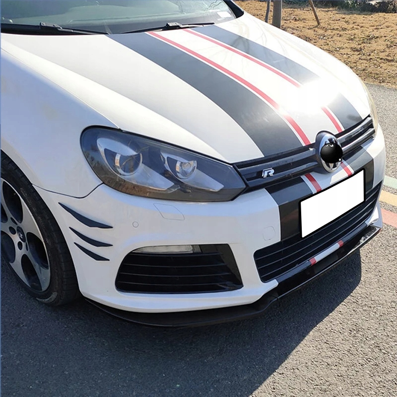 фото №7, Спліттер накладка golf 6 r20 чорний блиск 2008-2012