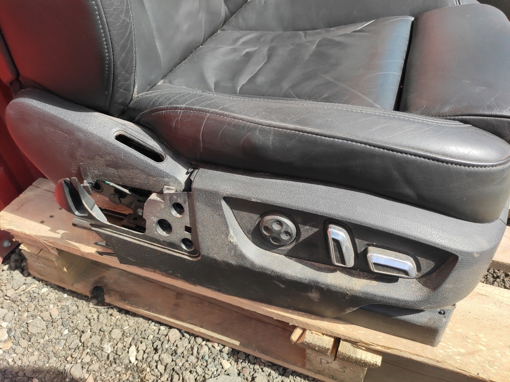 фото №8, Audi q7 4l салон сидіння сидіння s-line заднє сидіння 3 ряд обшивки комплект 7 шкіра