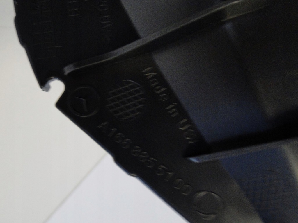 фото №9, Mercedes gls x166 166 рама захист ліва напрямна лівий w бампер передній