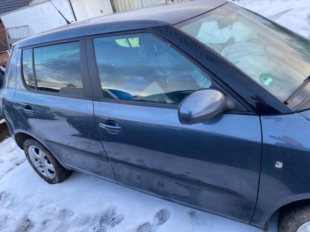 фото №1, Skoda fabia ii lift hb дверь правый перед 9153