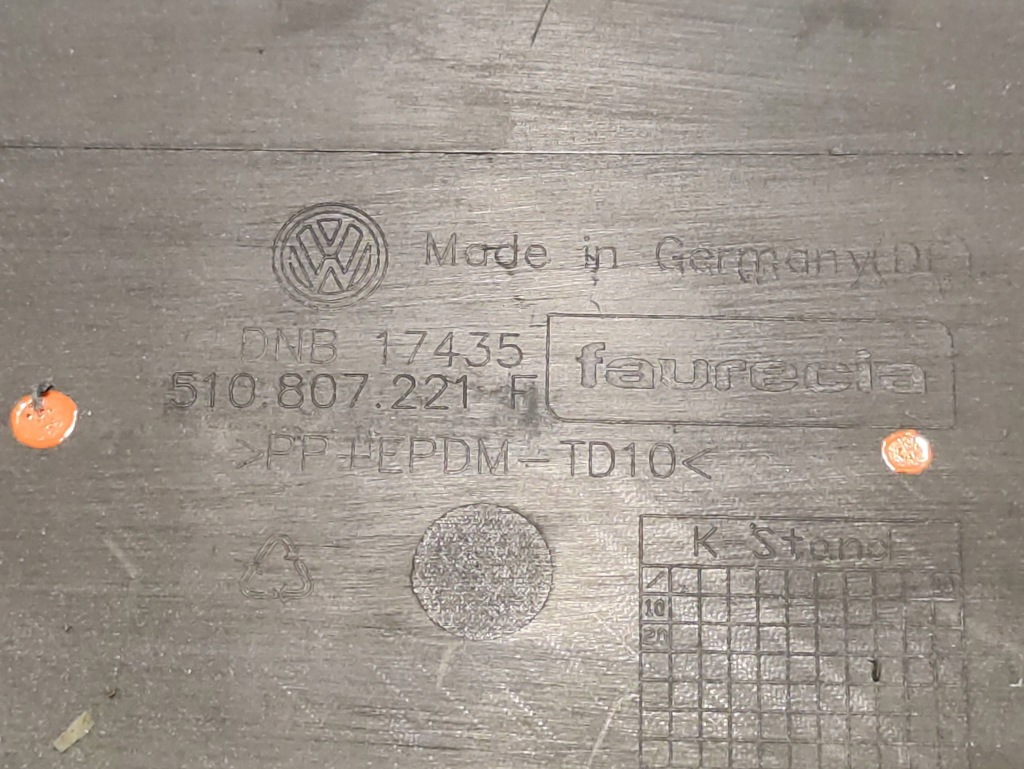 фото №11, Vw golf vii 7 sportsvan 14-17 бампер перед 510807221f