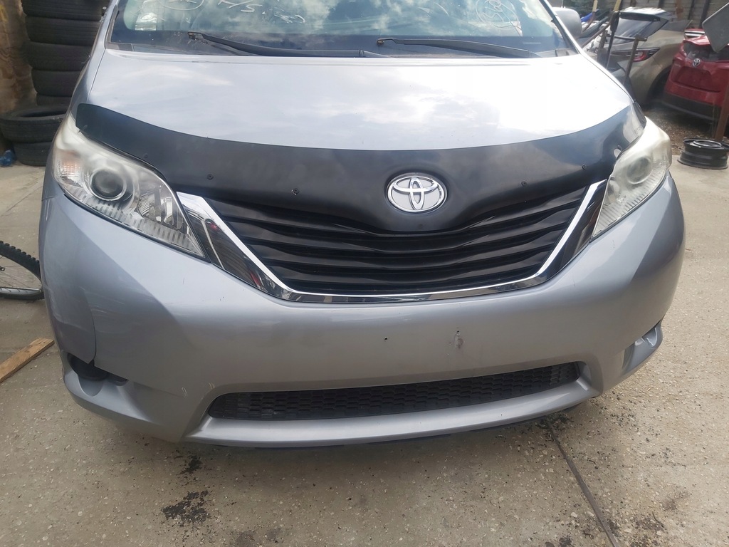 фото №6, Toyota sienna kompletny перед бампер капот pas