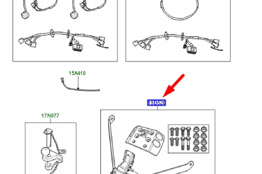 фото №9, Land rover discovery l319 регулируемый hak буксировочный новый оригинальный lr0704
