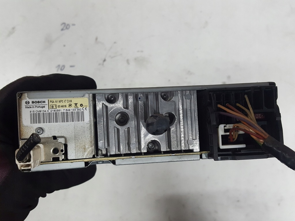 фото №3, Citroen berlingo 3 iii 08r- радио cd