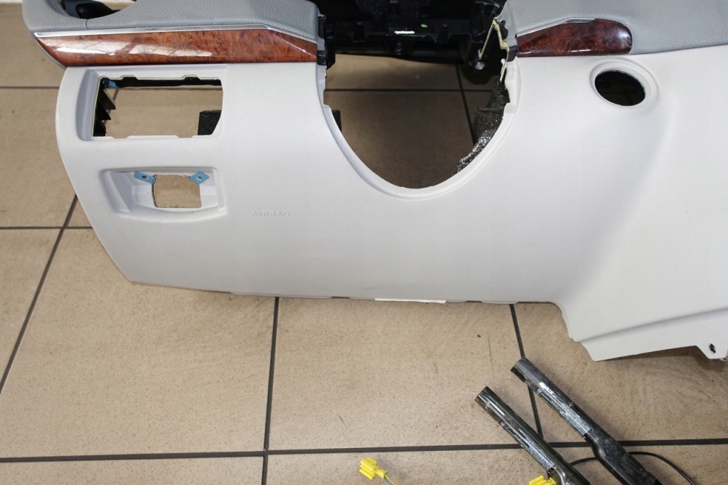 фото №9, Mercedes w164 x164 gl gl164 lift приборная панель консоль ремни подушки безопасности подушка