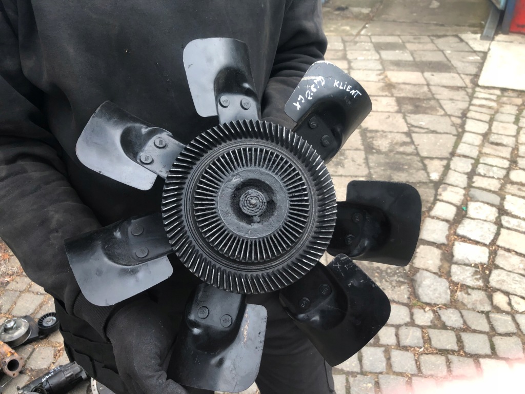 фото №1, Jeep cherokee xj 2.5 td - вентилятор wisco віскозна муфта