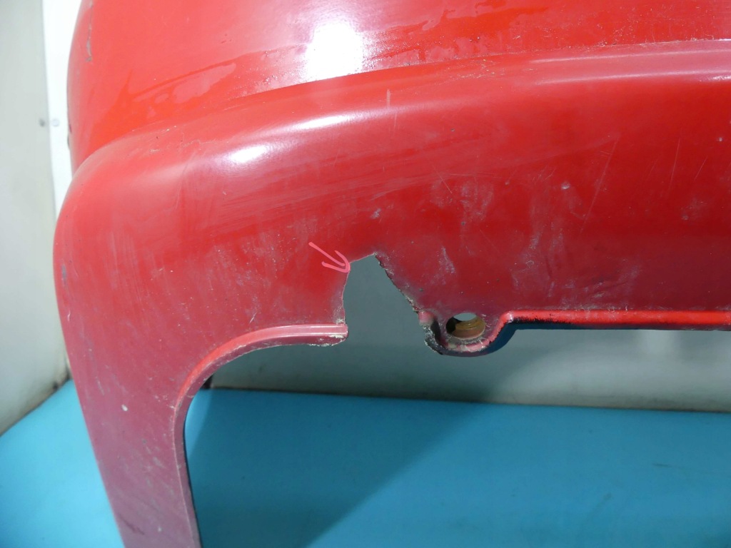 фото №11, Бампер задня fiat albea lift 06-10 199 sedan