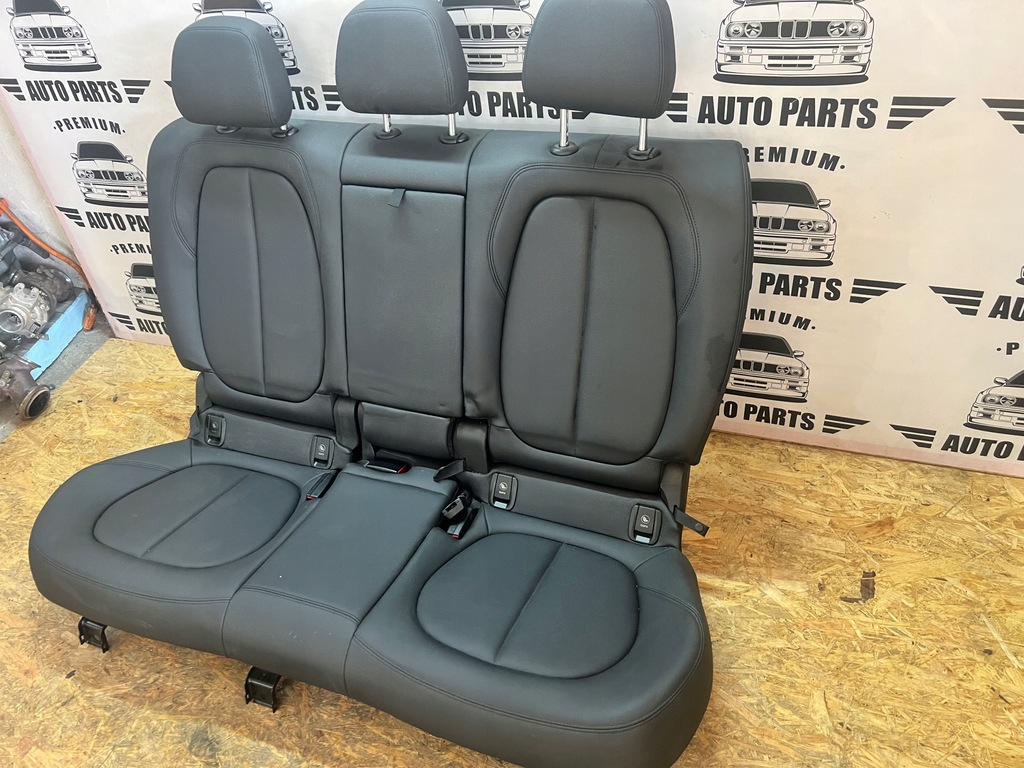 фото №13, Bmw x1 f48 сидіння заднє сидіння комплект czarna шкіра