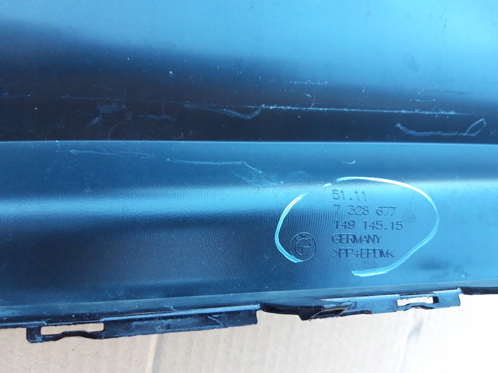 фото №11, Бампер перед pod датчики + значок bmw 2 f45 f46 51117328677