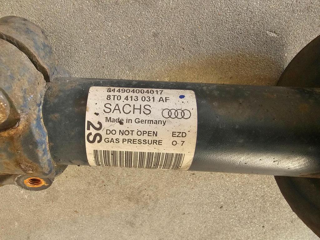 фото №7, Audi a5 8t a4 b8 07-15 амортизатор лівий перед